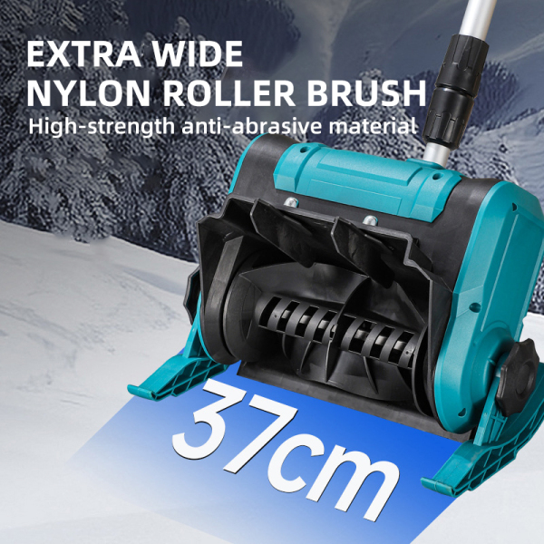 Professional Cordless Hand-Held Rechargeable Electric Snow Shovel Winter Battery Powered Snowplow Brushless Snow Shovel