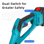 Professional Cordless Hand-Held Rechargeable Electric Snow Shovel Winter Battery Powered Snowplow Brushless Snow Shovel