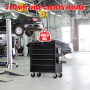 Promotional 5 Drawers Roller Cabinet Tool Trolley Mobile Toolbox Steel Rolling Tool Cabinet Rolling Tool Chest on Wheels