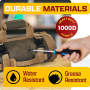 Factory Custom Logo Heavy Duty Roll Up Tool Organizer With 6 Tool Pouches Small Tool Bag With Detachable Pouches