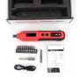 Small electric screwdriver Household lithium electric screwdriver bit set Multi-function rechargeable electric screwdriver set
