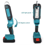 Adjustable Emergency Li-ion Battery Work Light Powerful LED Wireless Household Power Tool Industrial Grade LED Work Lamp