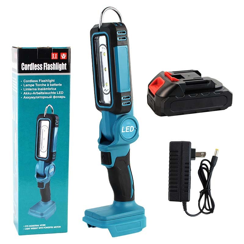 Adjustable Emergency Li-ion Battery Work Light Powerful LED Wireless Household Power Tool Industrial Grade LED Work Lamp