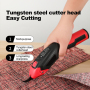 Ananke ToolsTungsten Steel Electric Cutting Clothing Leather Carpet Trimming Fabric cutting