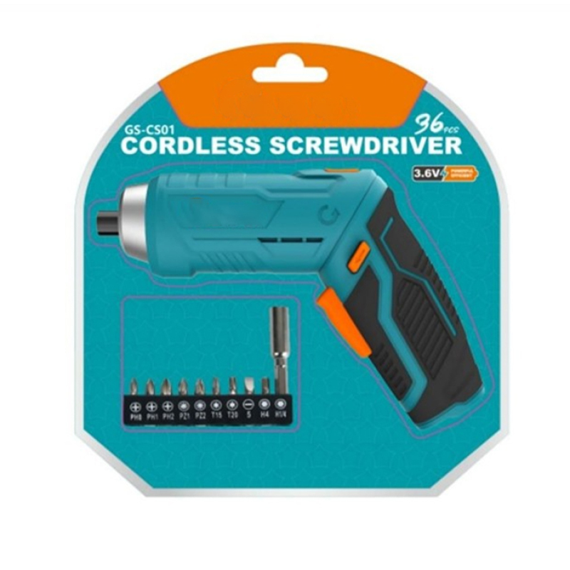 3.7v Electric Rechargeable Battery Power Screw Driver lithium cordless screwdriver