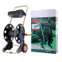 Portable Garden Water Hose Reel Cart with Wheels