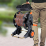 Portable Garden Water Hose Reel Cart with Wheels