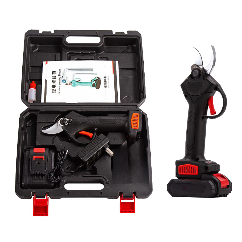 25mm cordless progressive battery powered scissors pruning professional electric pruner vineyard electric pruning shears
