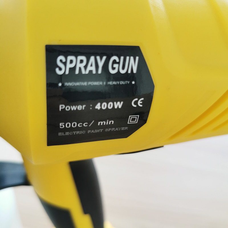 High Capacity Cordless Brushless Paint Sprayer Electric Spray Gun
