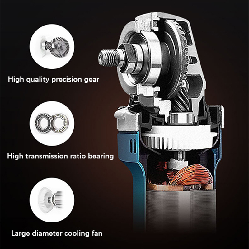 Cordless Power Tools Portable Electric Mini Angle Grinder