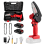 Mini Electric Power Tools Chainsaw Wireless Handheld Charging Electric Saw Woodworking Saw For Garden Tools