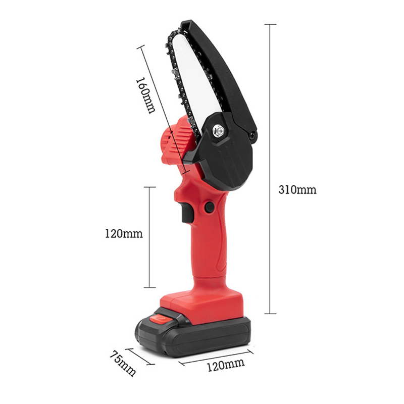 Mini Electric Power Tools Chainsaw Wireless Handheld Charging Electric Saw Woodworking Saw For Garden Tools