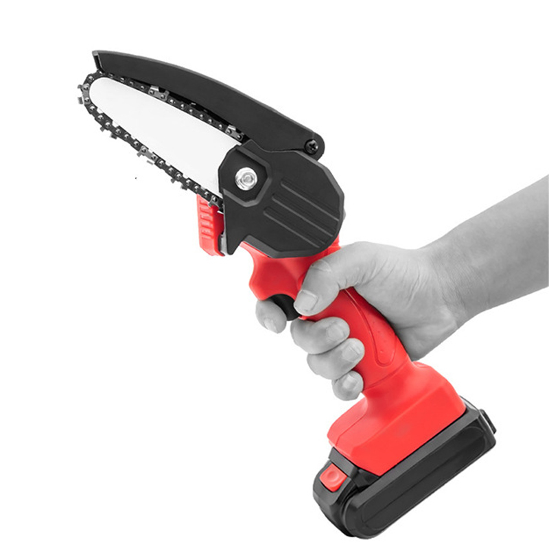 Mini Electric Power Tools Chainsaw Wireless Handheld Charging Electric Saw Woodworking Saw For Garden Tools