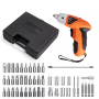 Ananke Tools 46PCS 3.6V Mini Electric Cordless Screwdriver Set with Drill