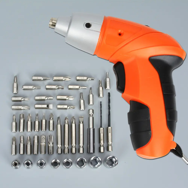 Ananke Tools 46PCS 3.6V Mini Electric Cordless Screwdriver Set with Drill