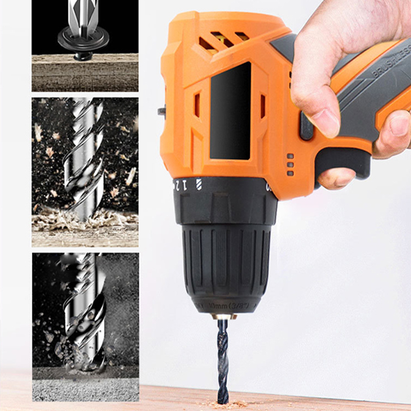 Cordless drill battery power drill electric screwdriver hand drill