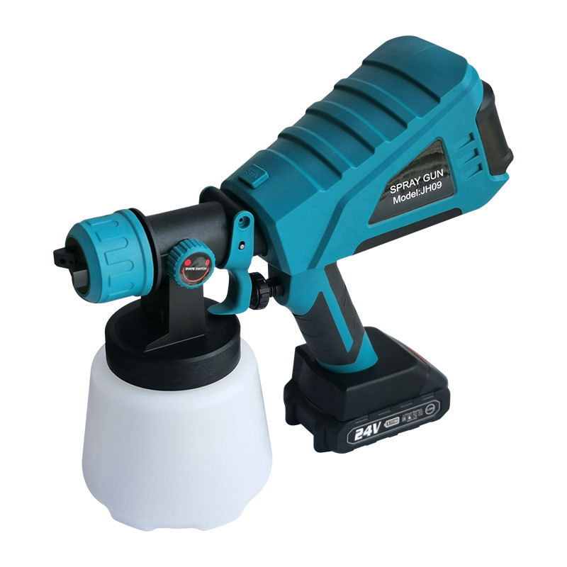 Cordless Wireless Portable Lithium Battery Power Sprayer Multi Function Electric Hand Held Paint Spray Gun