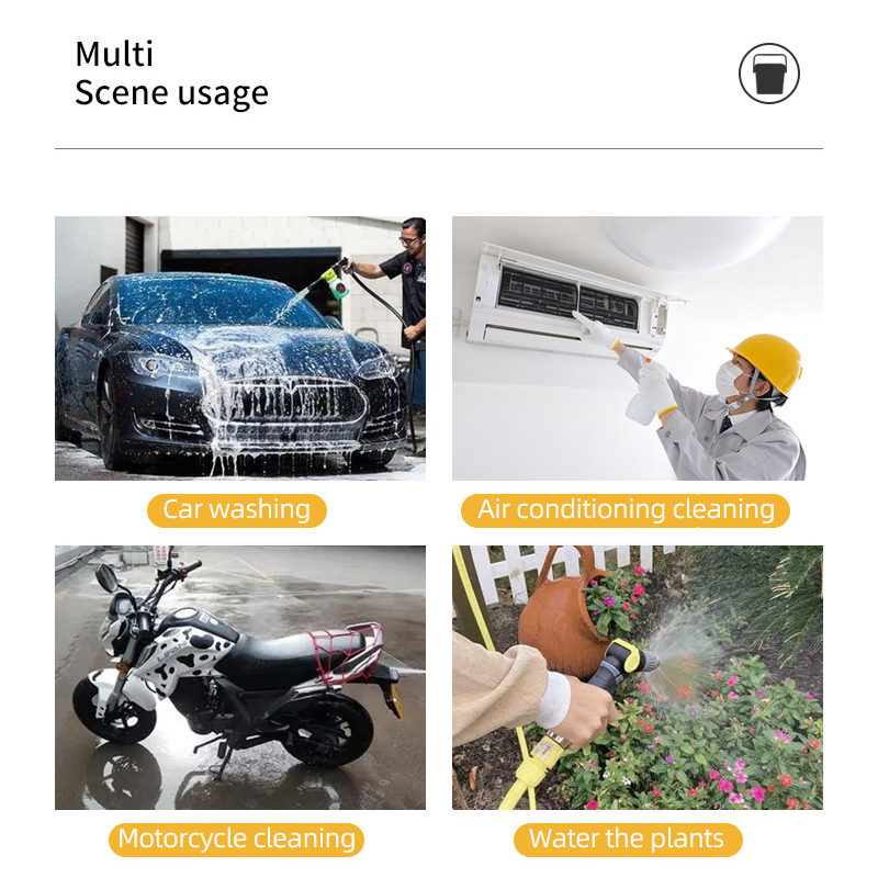 Ananke Tools Factory price portable gardening water flowers spray brush head set 20L electric washing machine