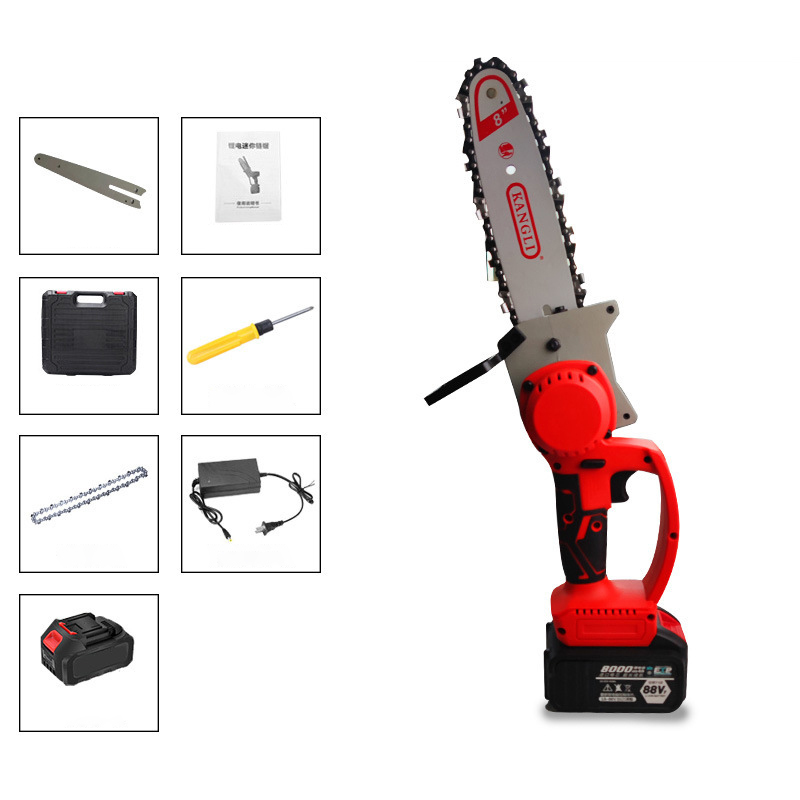 8 inch Handheld Electric lithium battery cordless chain saw