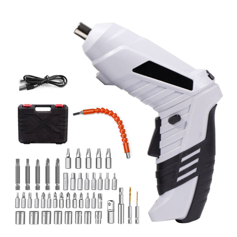 Ananke Tools Power Tool 3.6V Rechargeable Electric Mini Cordless Screwdriver Set