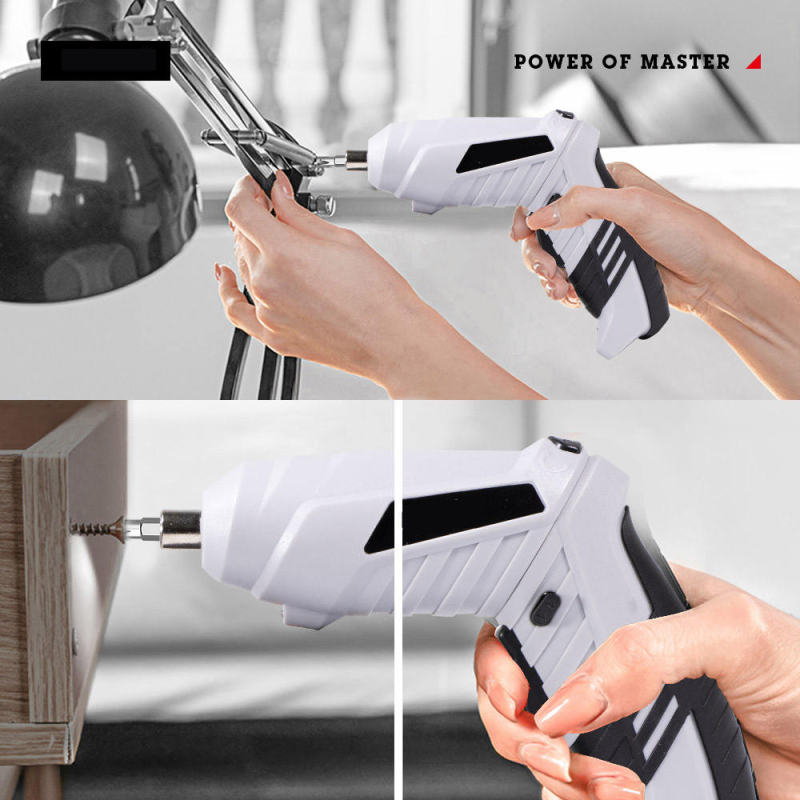 Ananke Tools Power Tool 3.6V Rechargeable Electric Mini Cordless Screwdriver Set