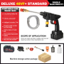 Ananke Tools Electric Car Washing Spray Gun High Pressure Power Wireless Portable Car Wash Gun