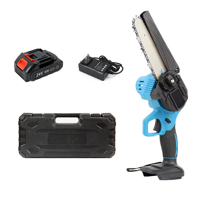 Light Weight Battery Chainsaw Mini Saw with Safety Lock and Strong Motor for Tree Trimming