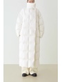 White Long Puffer Coat