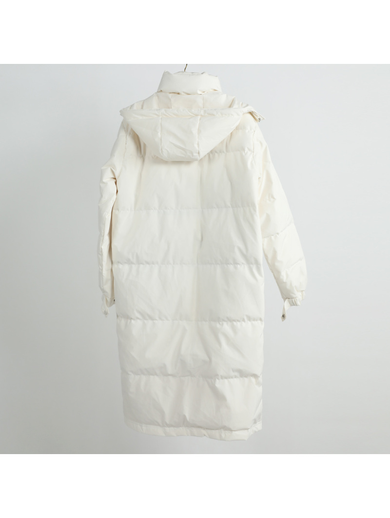 Winter New Loose Hooded Coat Simple Down Jacket