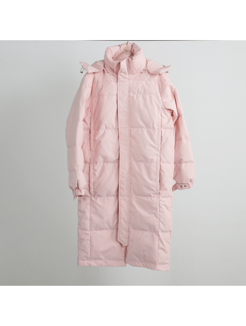 Winter New Loose Hooded Coat Simple Down Jacket