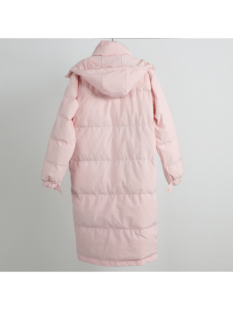 Winter New Loose Hooded Coat Simple Down Jacket