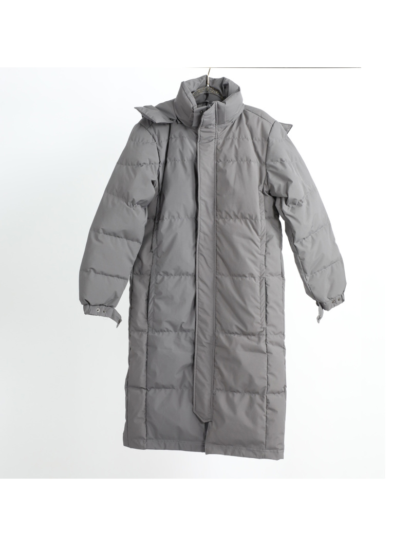 Winter New Hooded Coat Simple Down Jacket