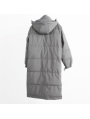Winter New Hooded Coat Simple Down Jacket