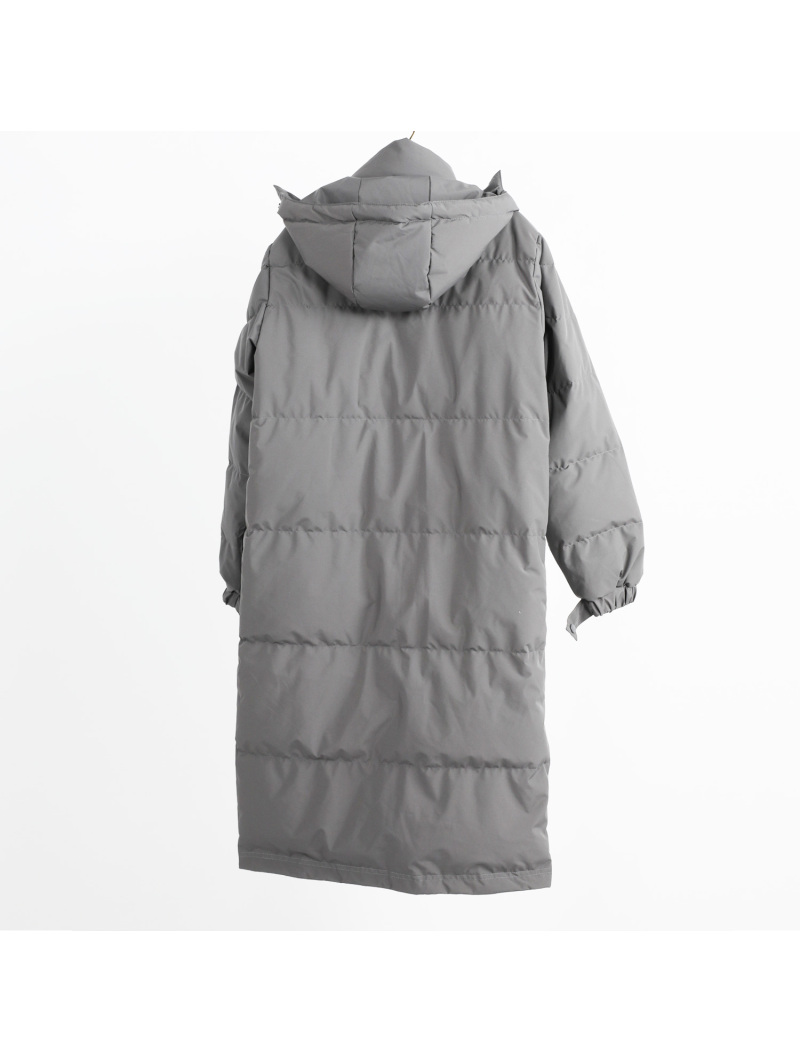 Winter New Hooded Coat Simple Down Jacket