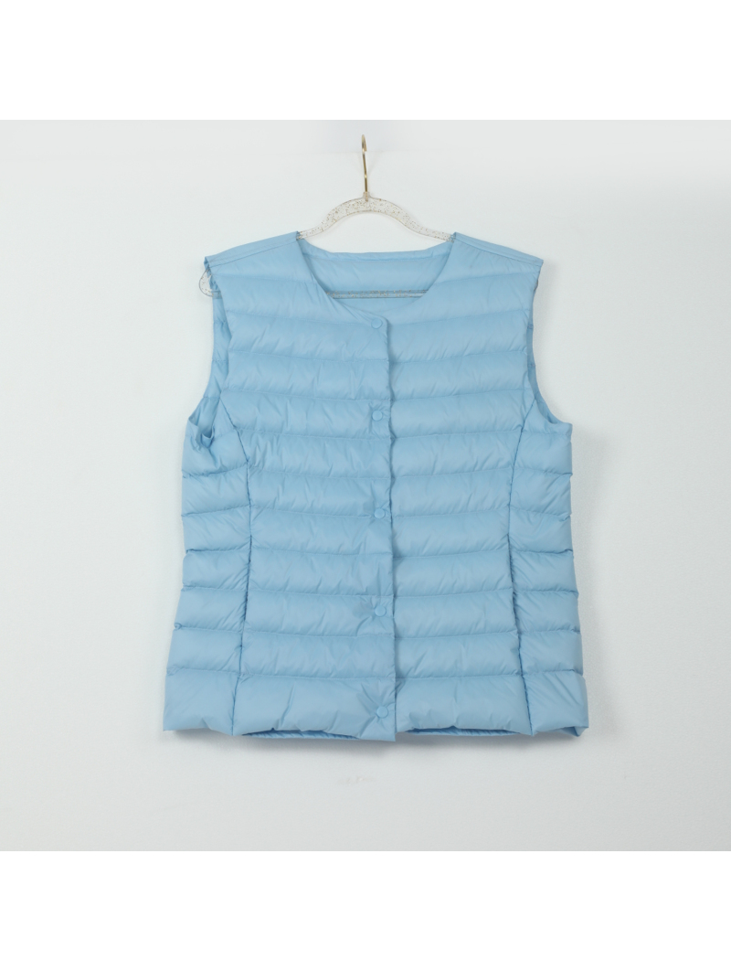 Women Sleeveless Puffer Jacket Ultra Lightweight Warm Down Vest