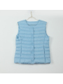 Women Sleeveless Puffer Jacket Ultra Lightweight Warm Down Vest