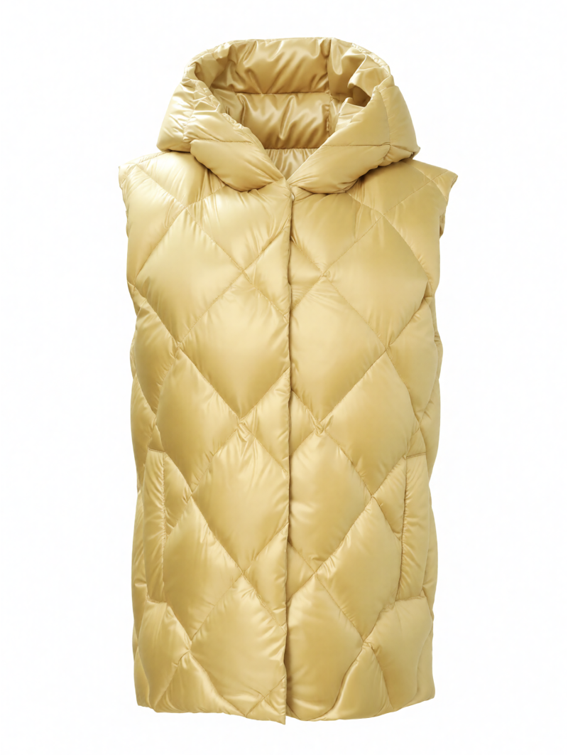 Quilted Halo Down Vest
