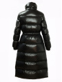 Noir Gloss Long Down Coat
