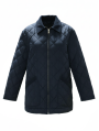 Navy Quilted Jacket