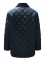 Navy Quilted Jacket