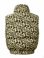 Leopard Puffer Vest