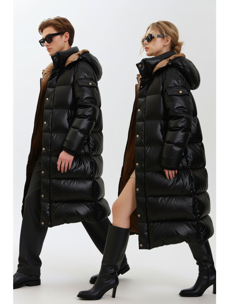 Glacier Shine Long Down Coat