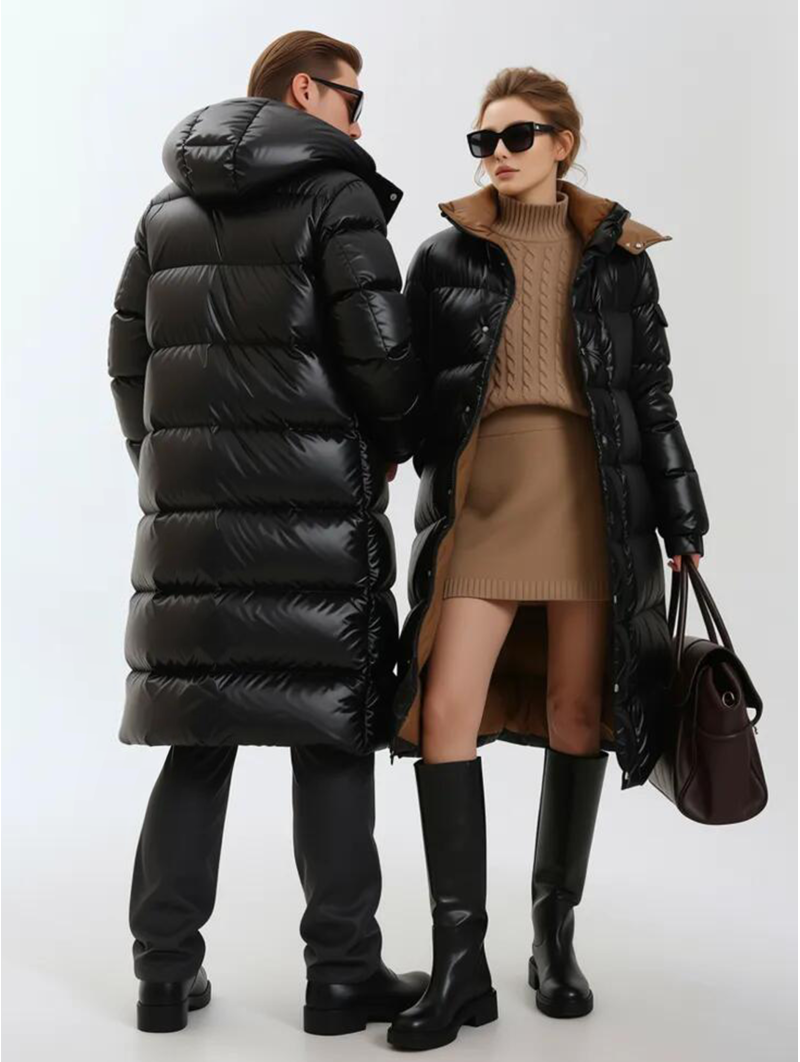Glacier Shine Long Down Coat