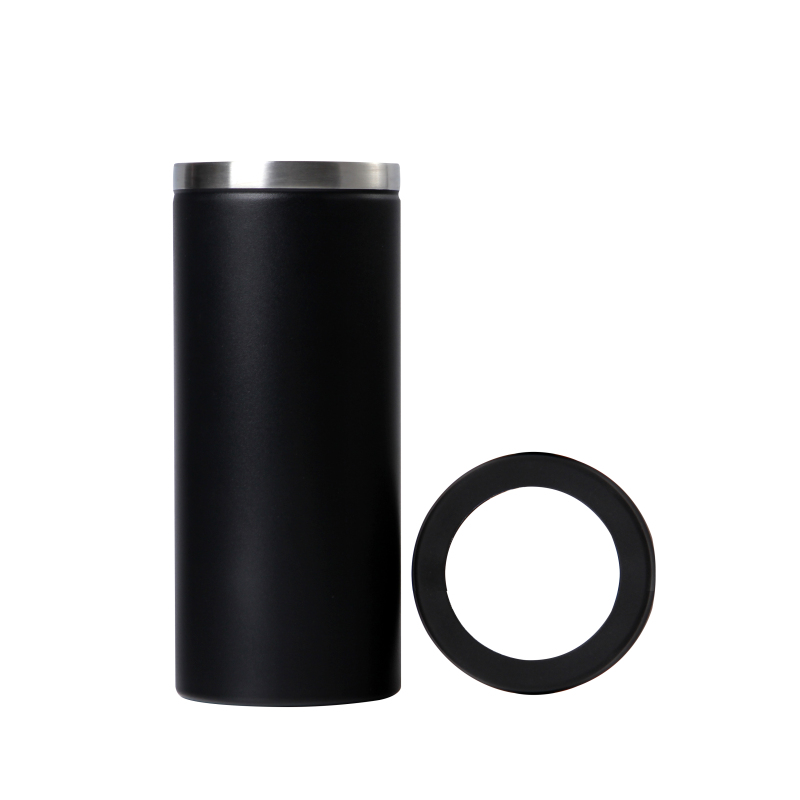 Factory Direct Sale 24oz Cooler Fit Beverage Bottle Eco Friendly Stainless Steel Sublimation Beer Can Cooler