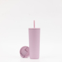 New Product Customization Leak Proof Insulate Thermal Travel Tea Coffee Cup New Design Style Cup with Straw