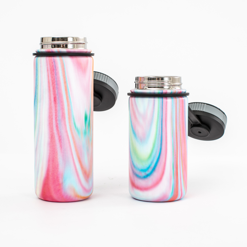 Eco-Friendly Double Wall Custom Logo Bottle Water Standard Mouth Vacuum Insulated Drink Sport Stainless Steel Water Bottle