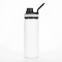 Explosive New Products Custom Logo 32oz Double Wall BPA Free Water Bottle Wide Mouth Bottle with Straw Lid
