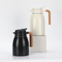 Professional manufacturer Outdoor Sports Wooden handle vacuum flask set water cooler jug