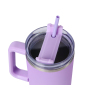 40oz Tumbler With Handle Travel Stainless Steel Vacuum Tumblers With Straw And Handle