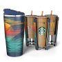 New Items Vacuum Insulated Double Wall 18/8 Stainless Steel Iced Coffee Sleeve Tumbler Chiller Cooler Holder Insulator Chiller